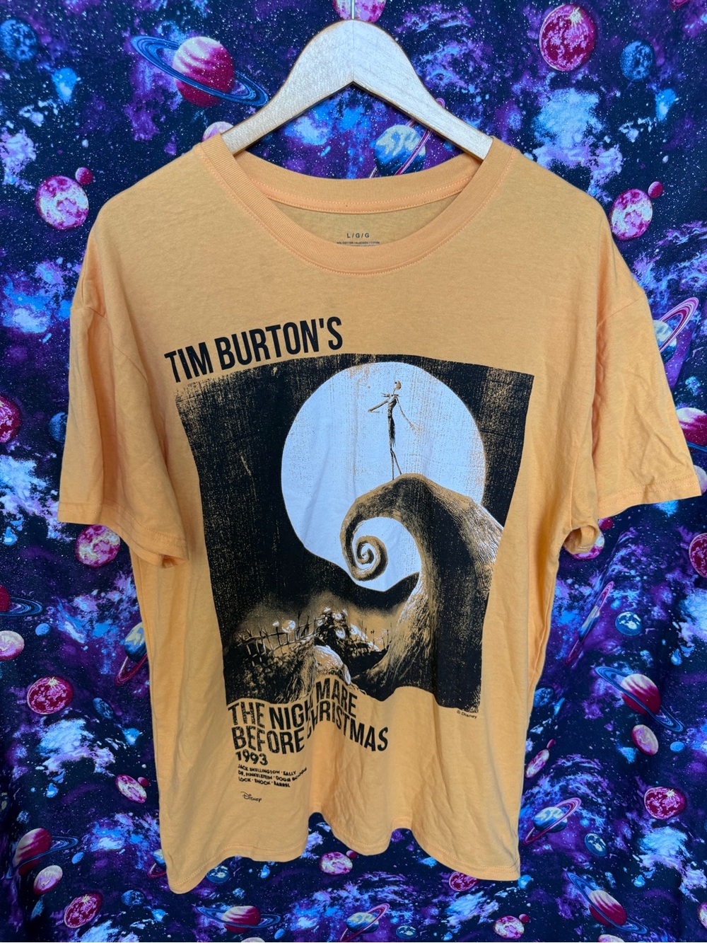 Burton Orange The Nightmare Before Christmas Graphic Tee